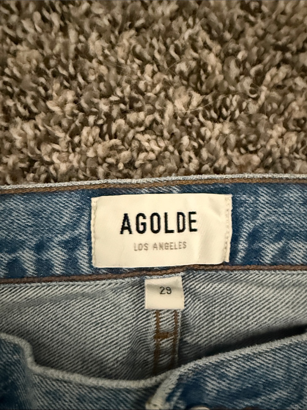 Agolde 'Amber' Jeans Size 29 - Picture 3 of 7